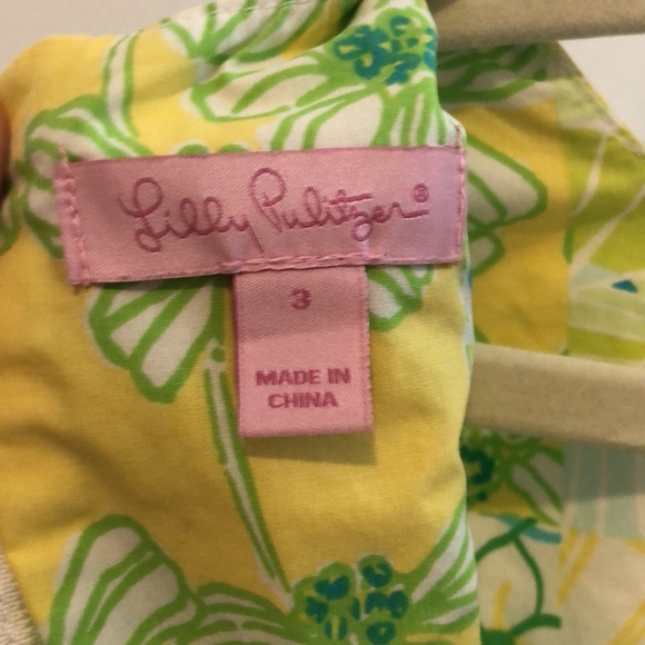 Very cute Lilly dress sz 3T- play condition with marks on front as shown in pic - Picture 3 of 4